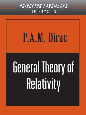 cover image of General Theory of Relativity